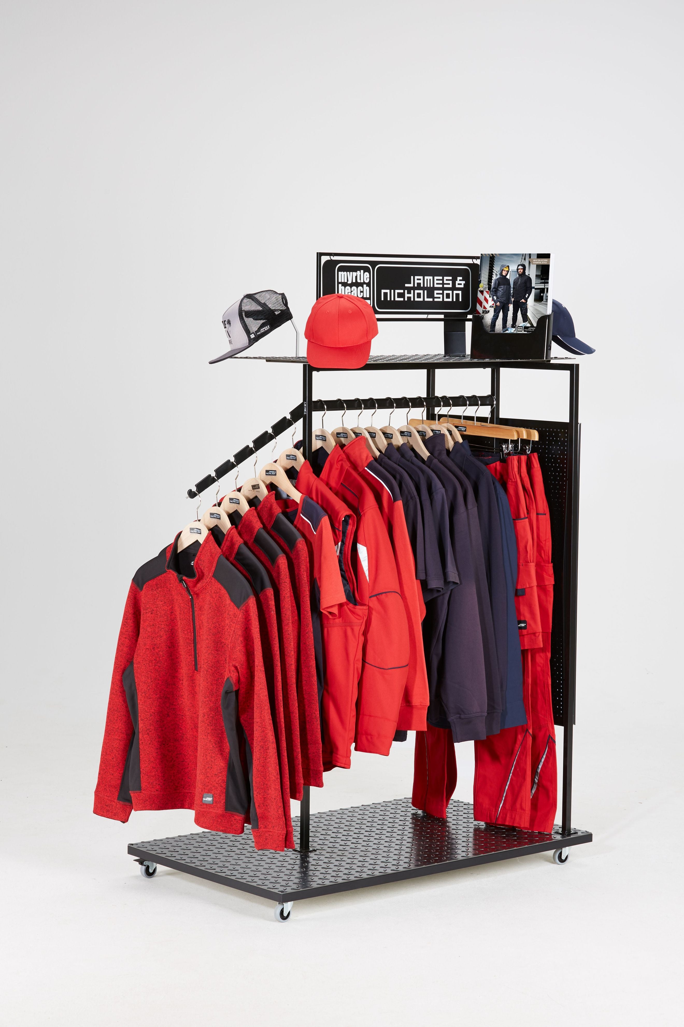 James & Nicholson POS Rack Steel steel