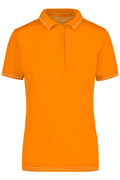 James & Nicholson Damenpolo Elastic orange/white