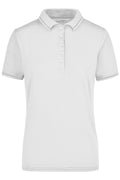 James & Nicholson Damenpolo Elastic white/black
