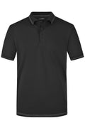James & Nicholson Herrenpolo Elastic black/white