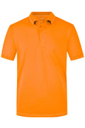 James & Nicholson Herrenpolo Elastic orange/white