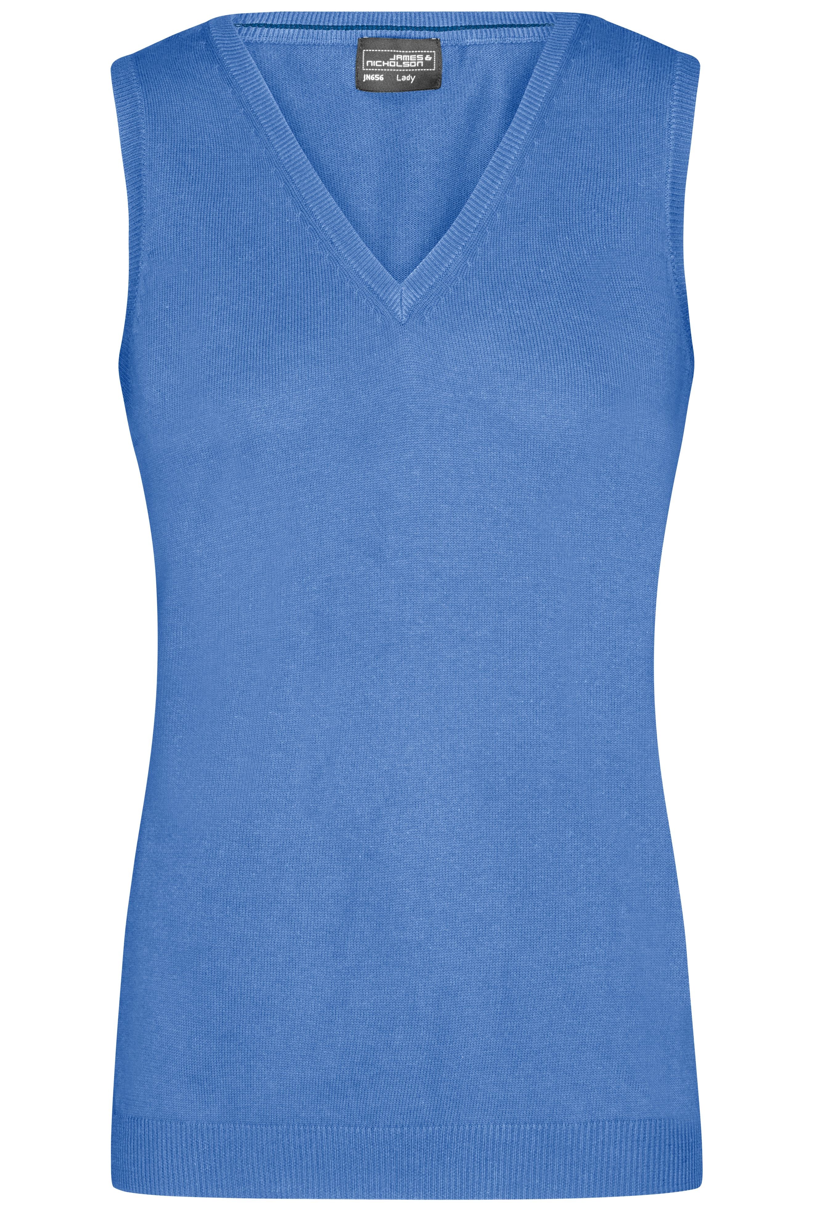 James & Nicholson Damen V-Pullunder glacier-blue