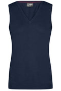 James & Nicholson Damen V-Pullunder navy