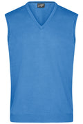 James & Nicholson Herren V-Pullunder glacier-blue