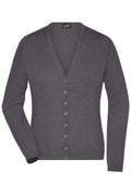 James & Nicholson Damen Strickjacke anthracite-melange