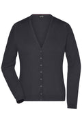 James & Nicholson Damen Strickjacke black