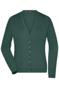 James & Nicholson Damen Strickjacke forest-green