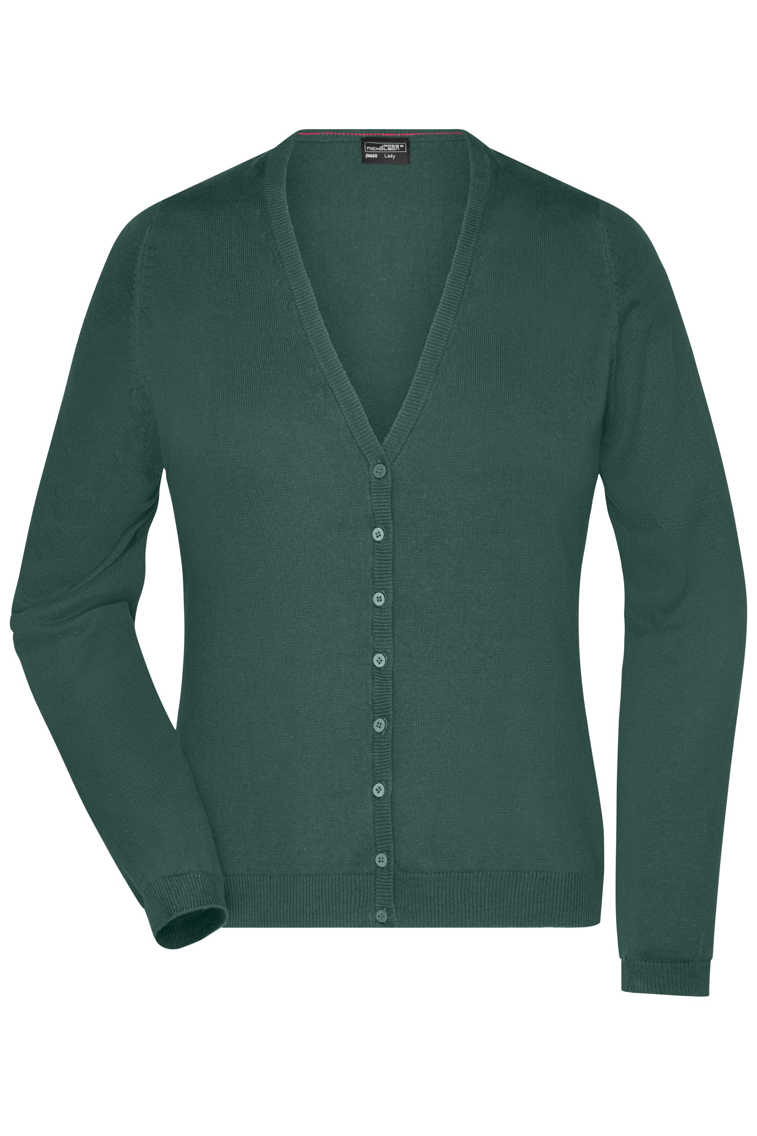 James & Nicholson Damen Strickjacke forest-green