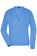 James & Nicholson Damen Strickjacke glacier-blue