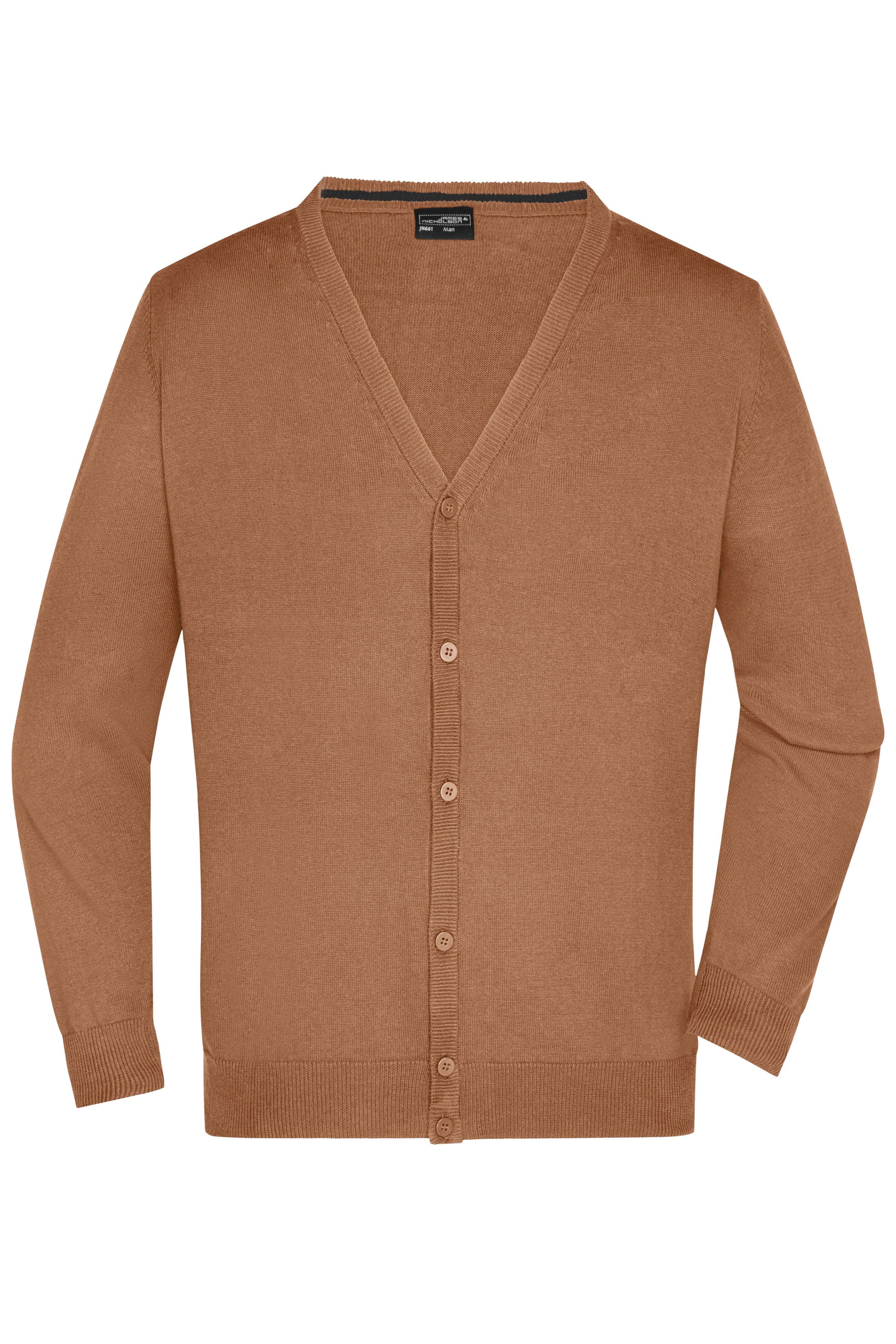 James & Nicholson Herren Strickjacke camel
