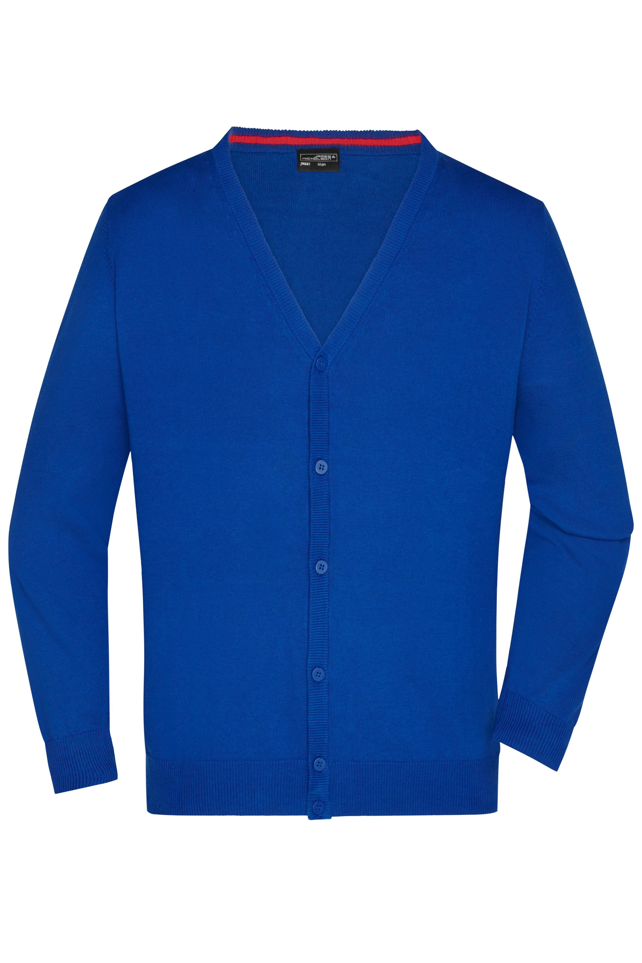 James & Nicholson Herren Strickjacke royal