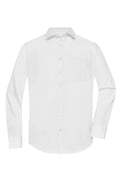 James & Nicholson Herrenhemd Poplin Langarm white
