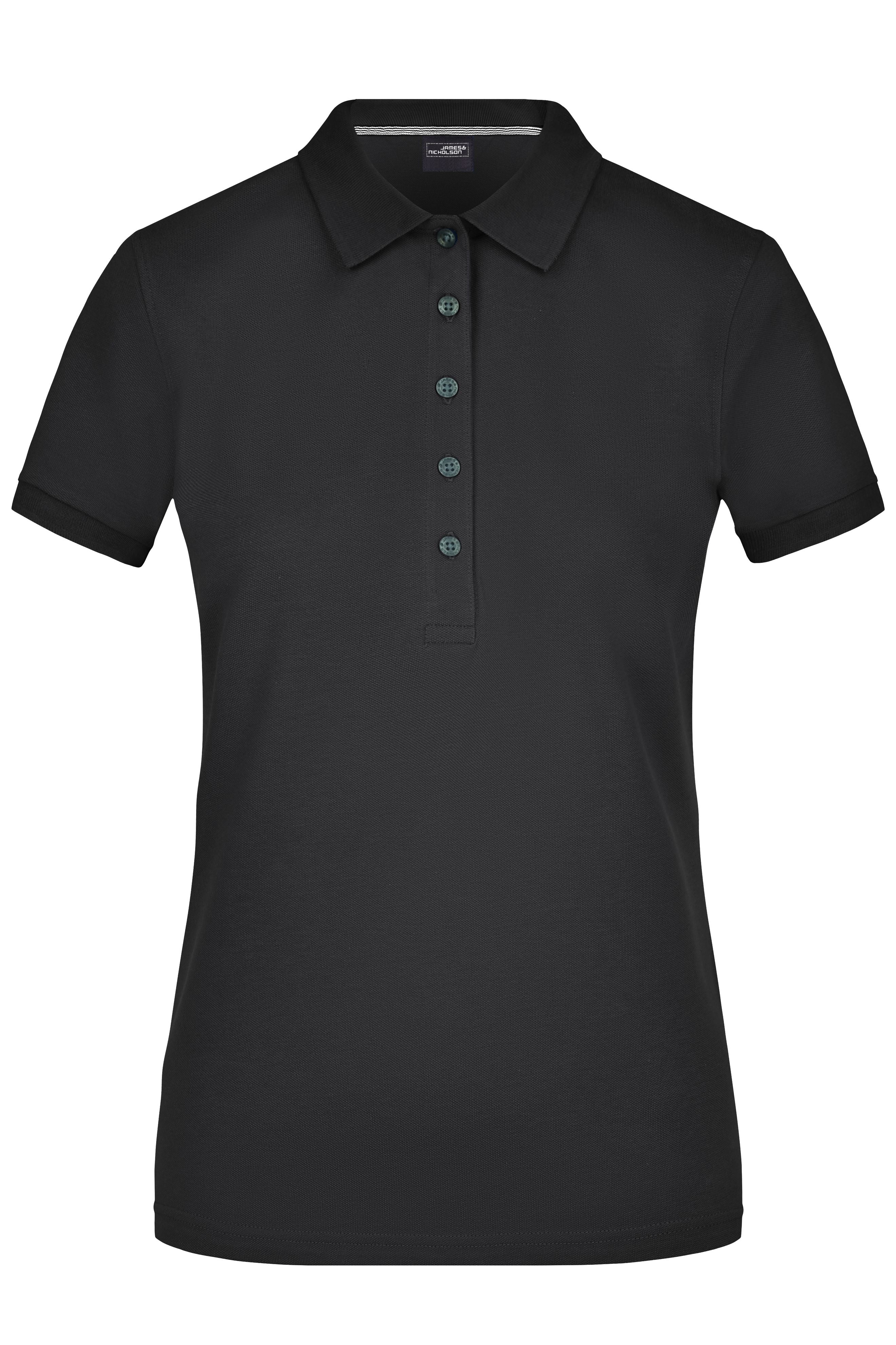 James & Nicholson Damen Pima Polo black