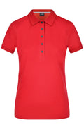 James & Nicholson Damen Pima Polo light-red