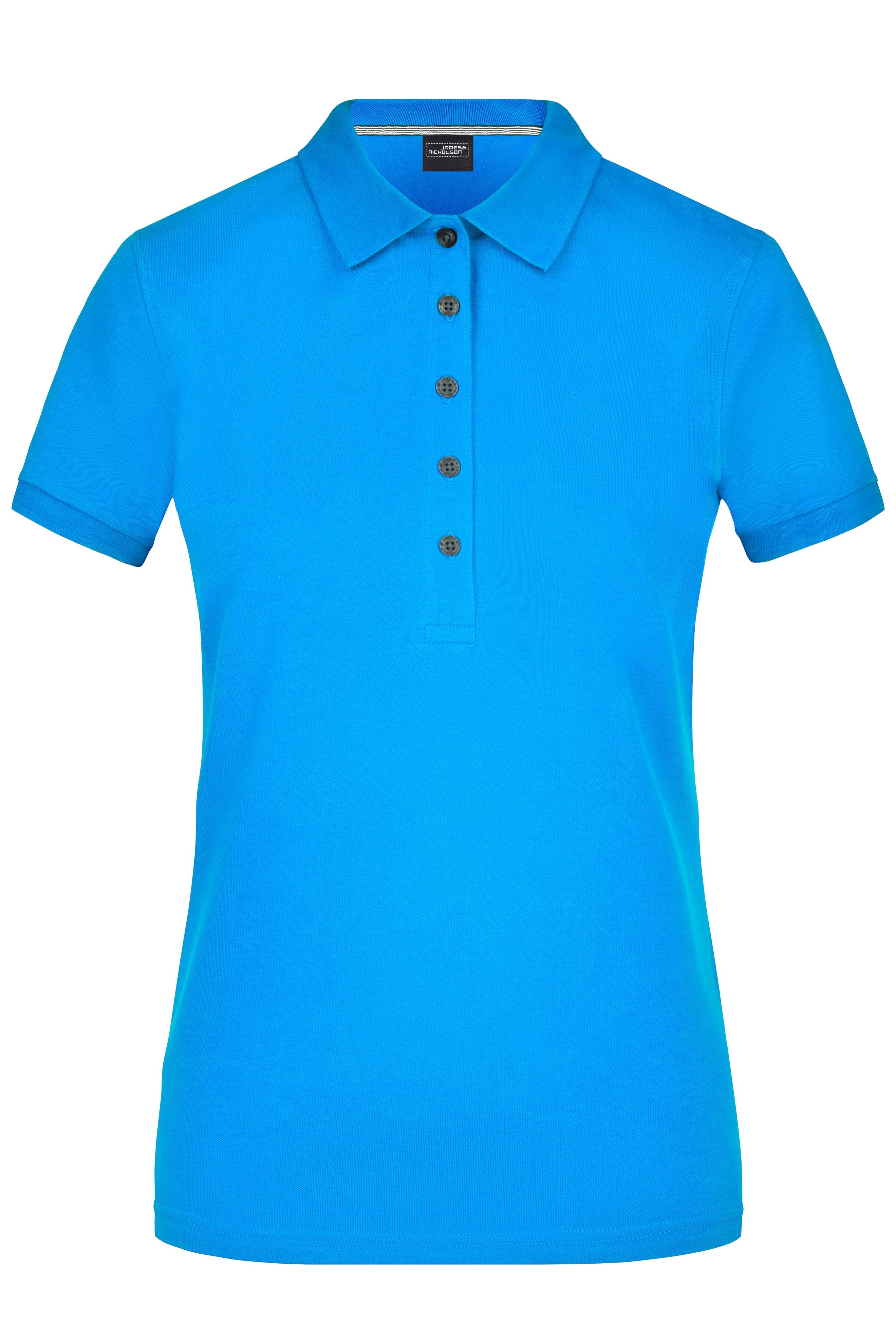James & Nicholson Damen Pima Polo regatta-blue