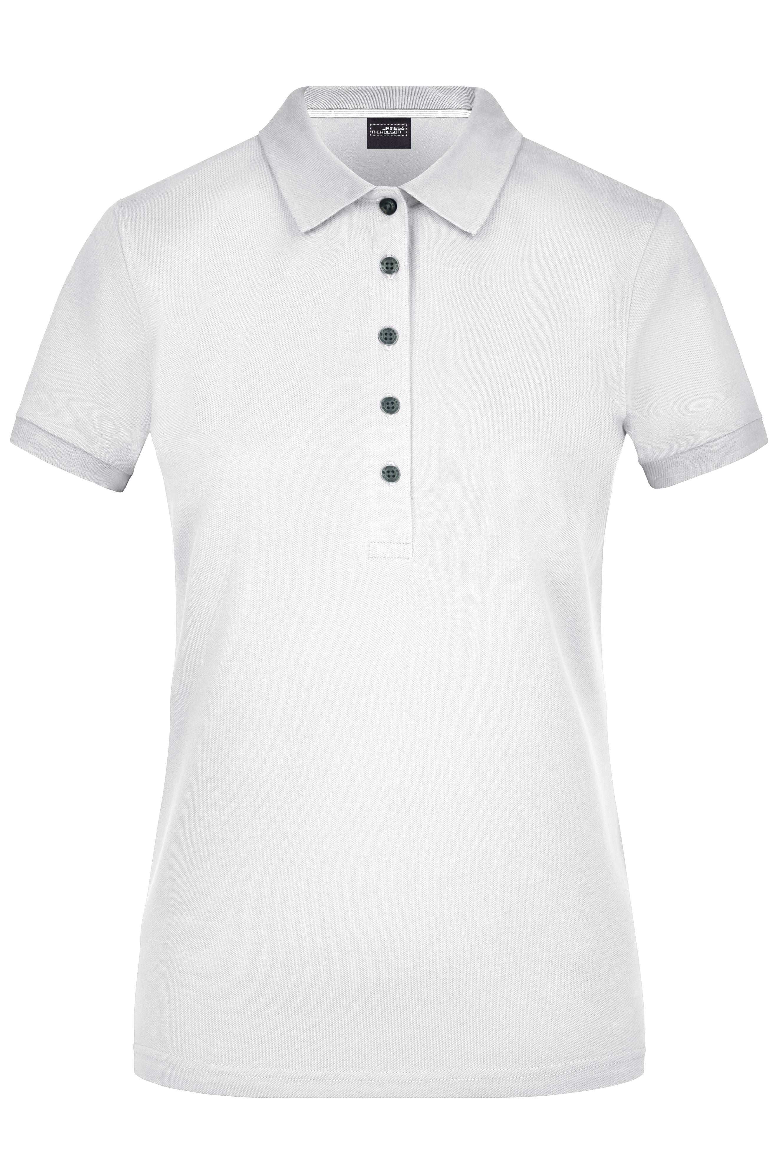 James & Nicholson Damen Pima Polo white