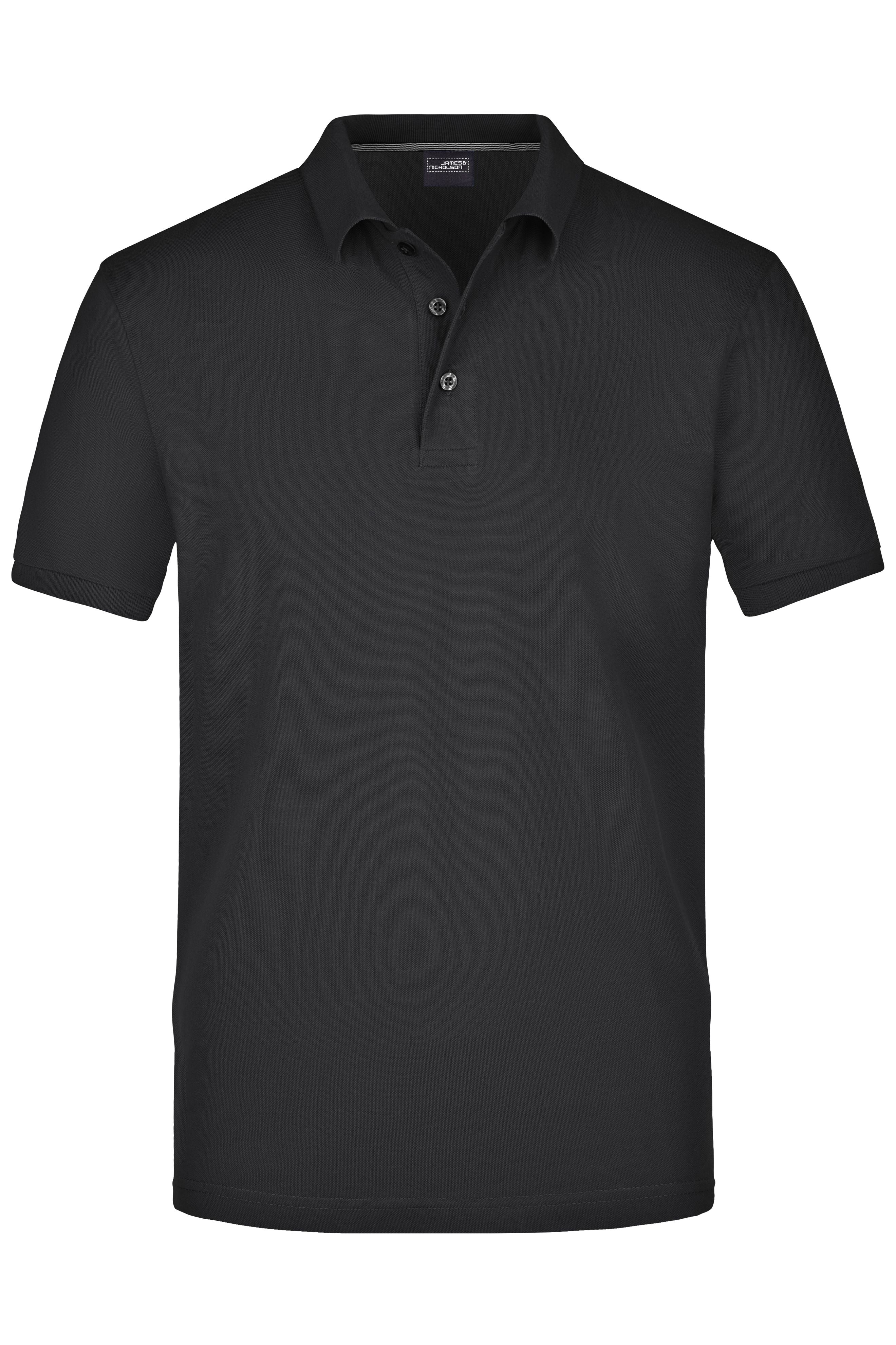 James & Nicholson Herren Pima Polo black