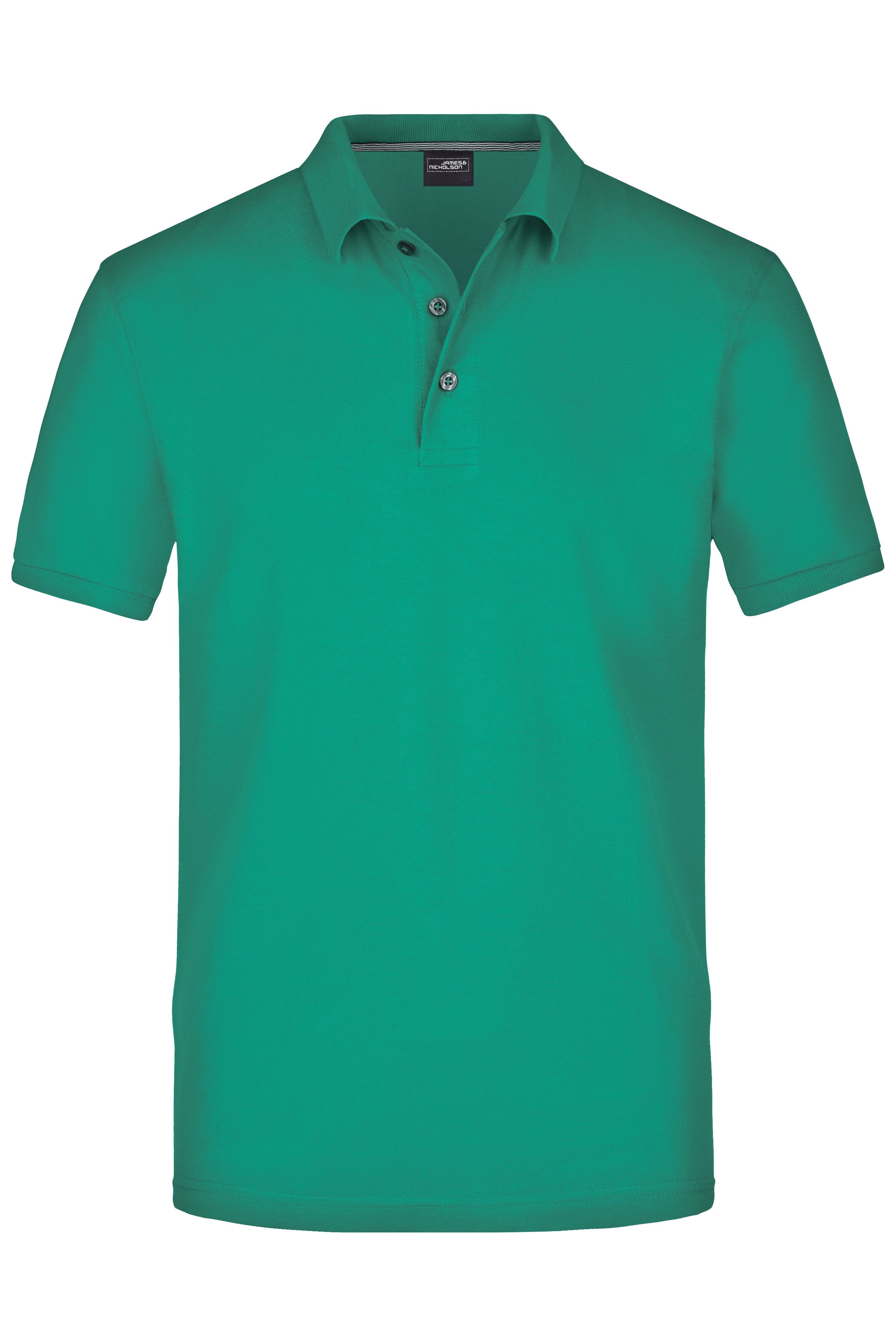 James & Nicholson Herren Pima Polo irish-green