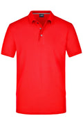 James & Nicholson Herren Pima Polo light-red