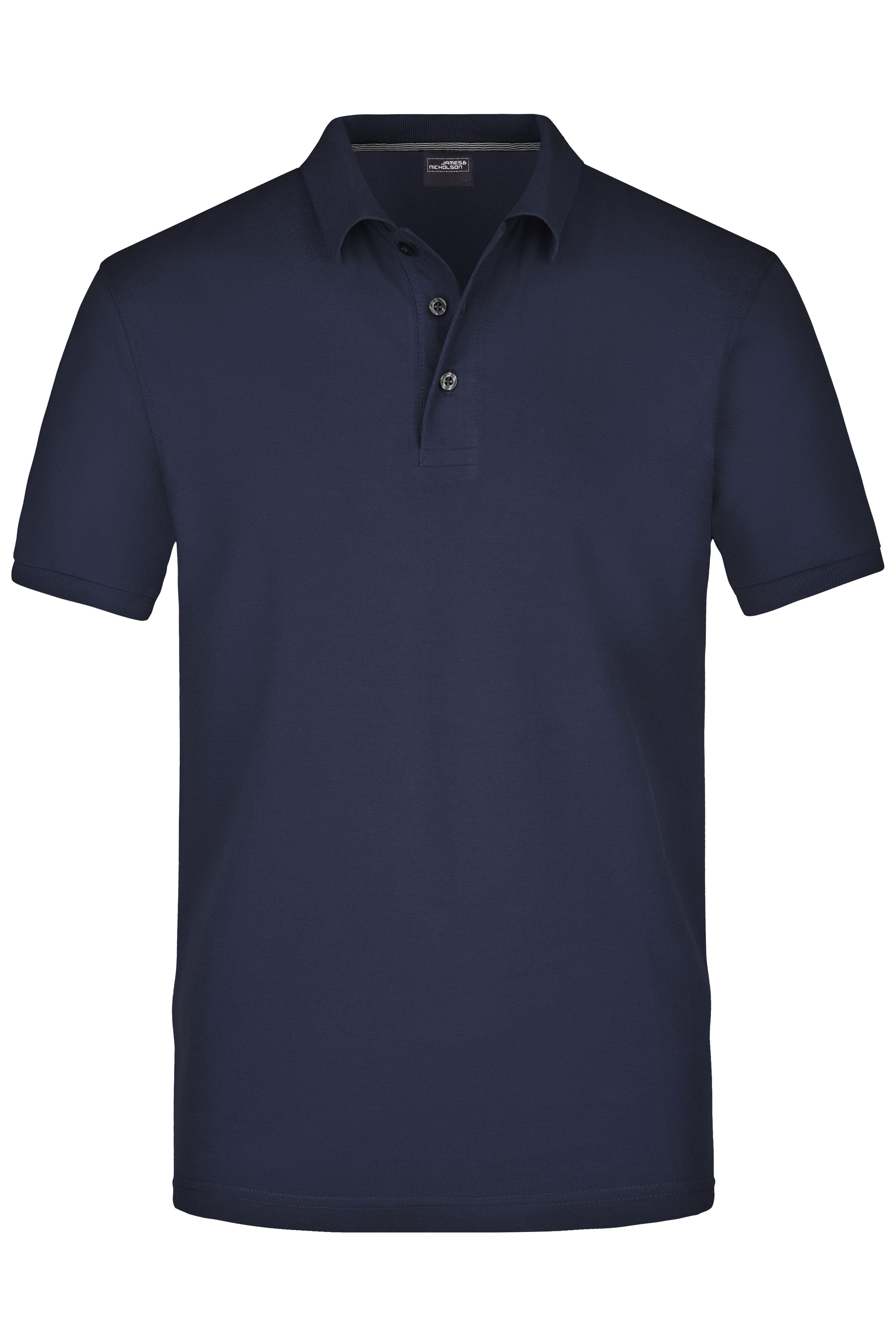 James & Nicholson Herren Pima Polo navy