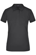 James & Nicholson Damen Elastic Pique Polo black