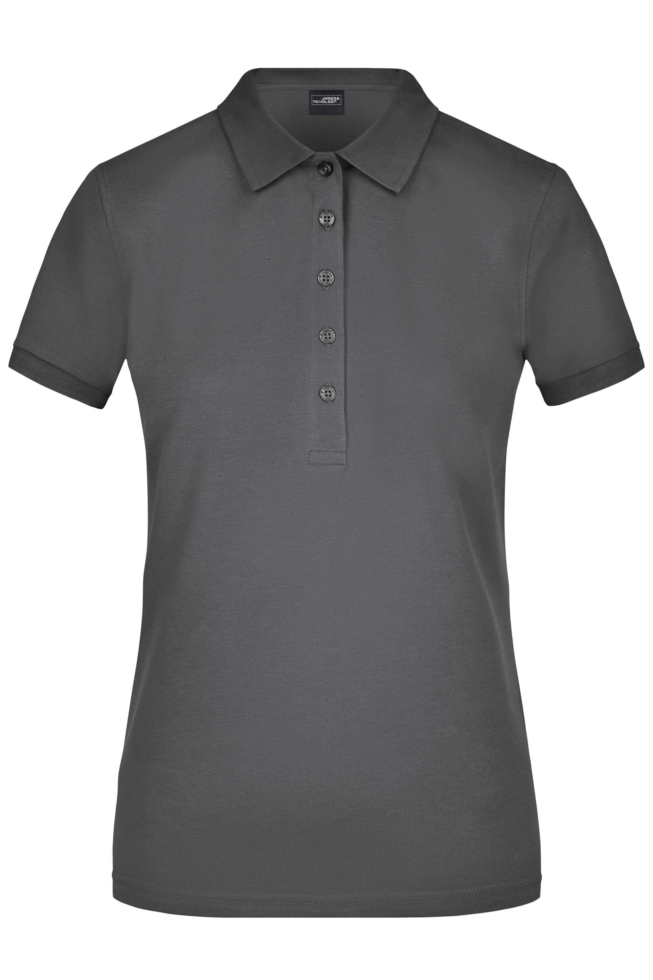 James & Nicholson Damen Elastic Pique Polo graphite