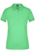 James & Nicholson Damen Elastic Pique Polo lime-green