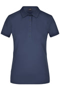 James & Nicholson Damen Elastic Pique Polo navy