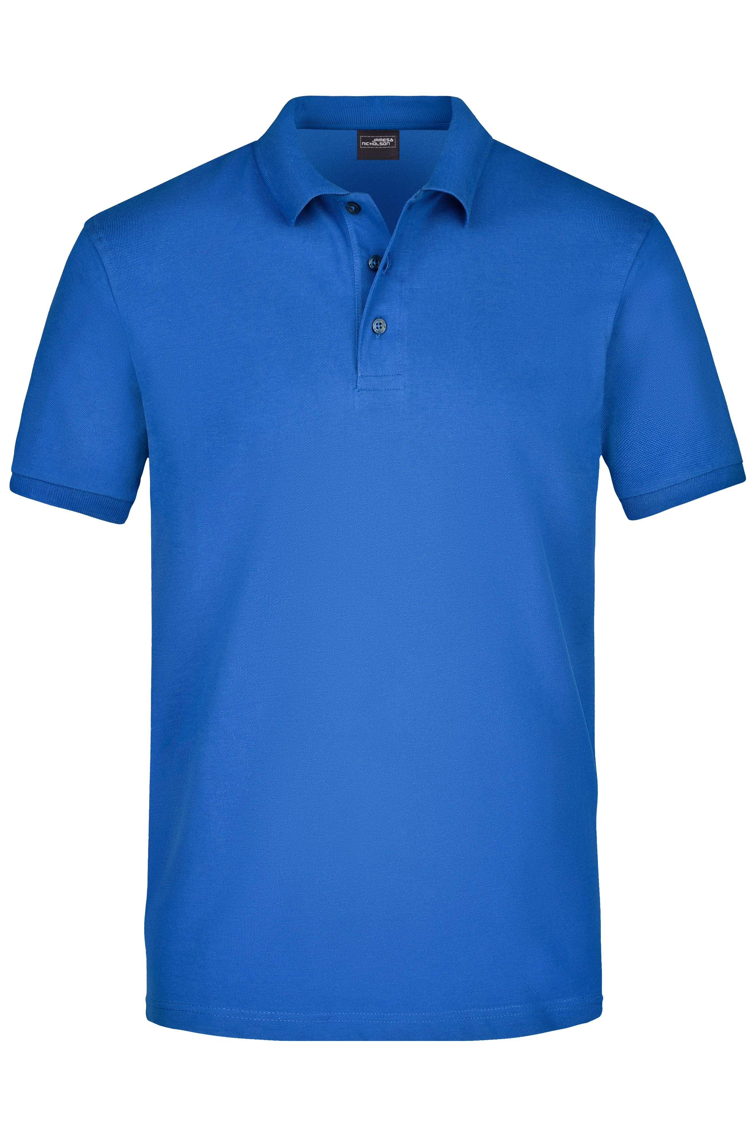 James & Nicholson Herren Elastic Pique Polo royal