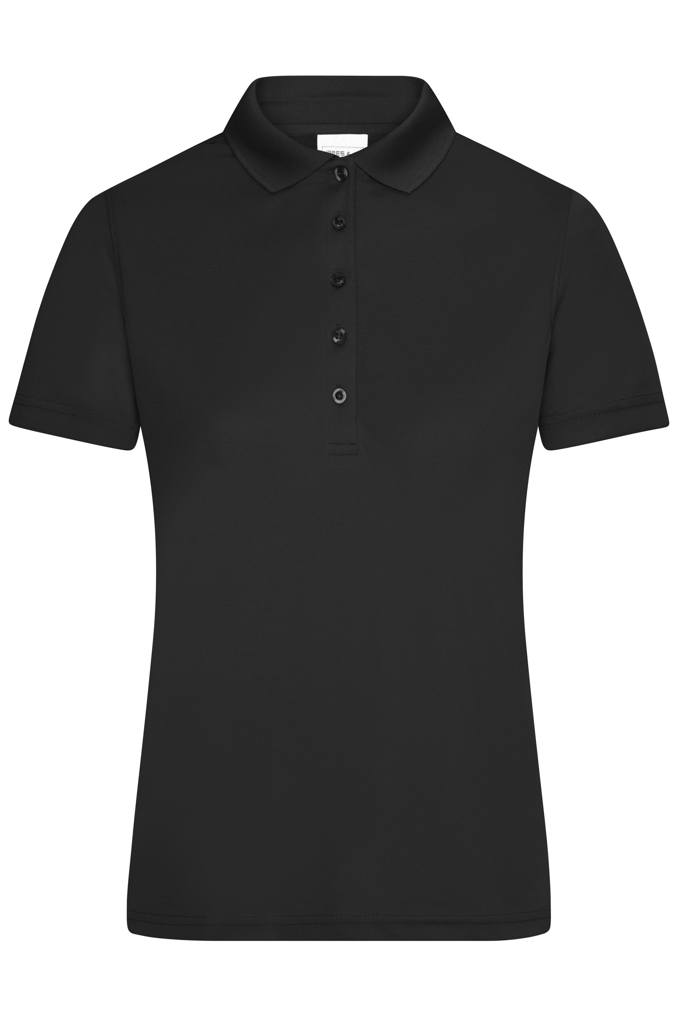 James & Nicholson Damen Aktivpolo black