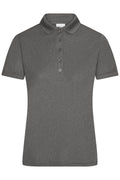 James & Nicholson Damen Aktivpolo dark-melange