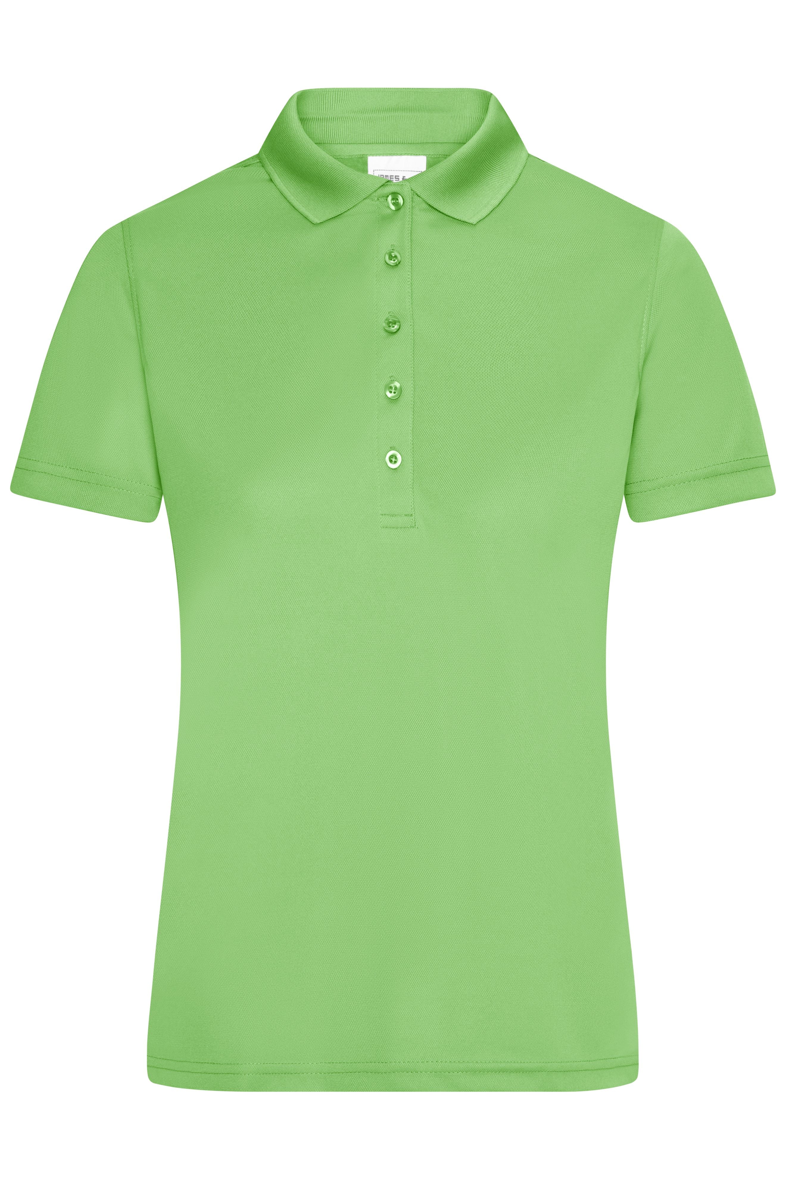 James & Nicholson Damen Aktivpolo lime-green