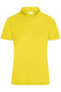 James & Nicholson Damen Aktivpolo yellow