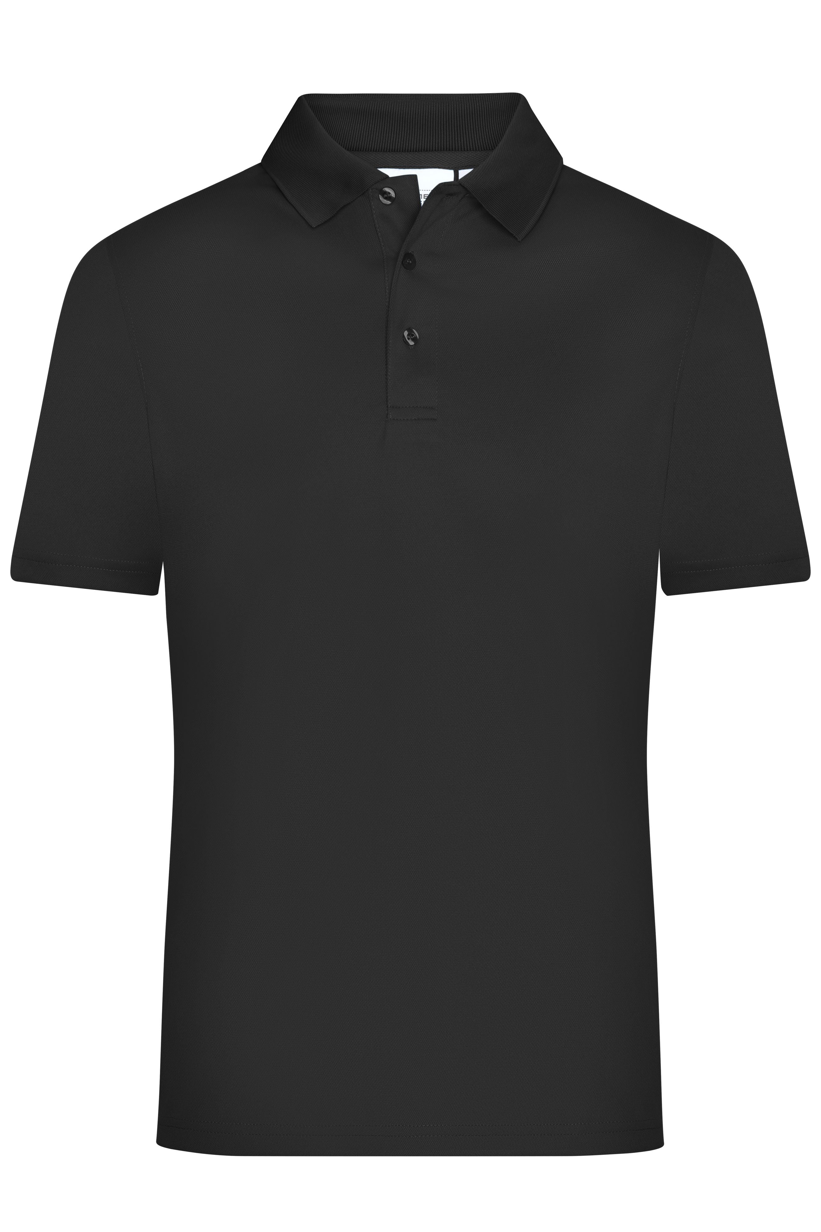 James & Nicholson Herren Aktivpolo black
