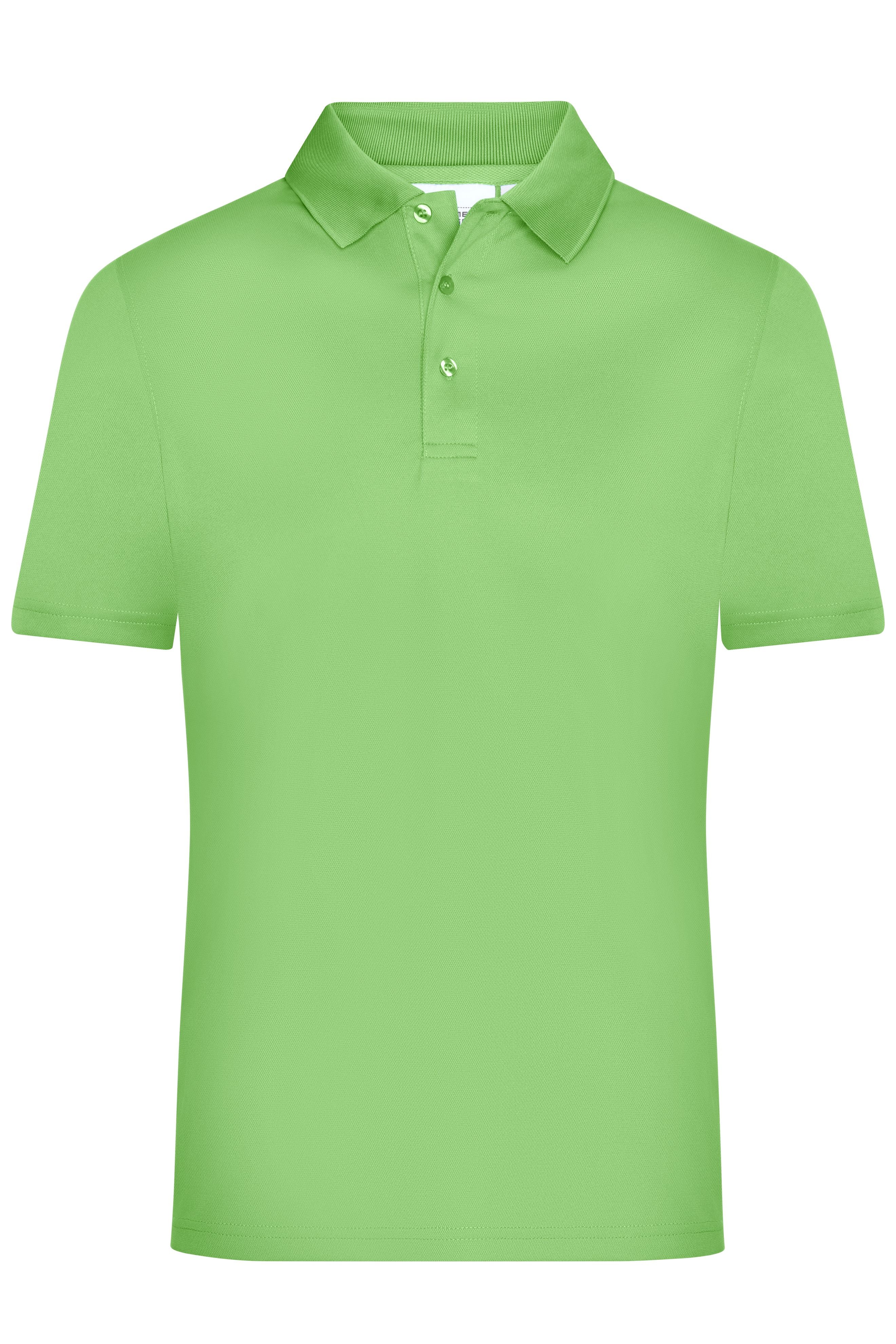 James & Nicholson Herren Aktivpolo lime-green