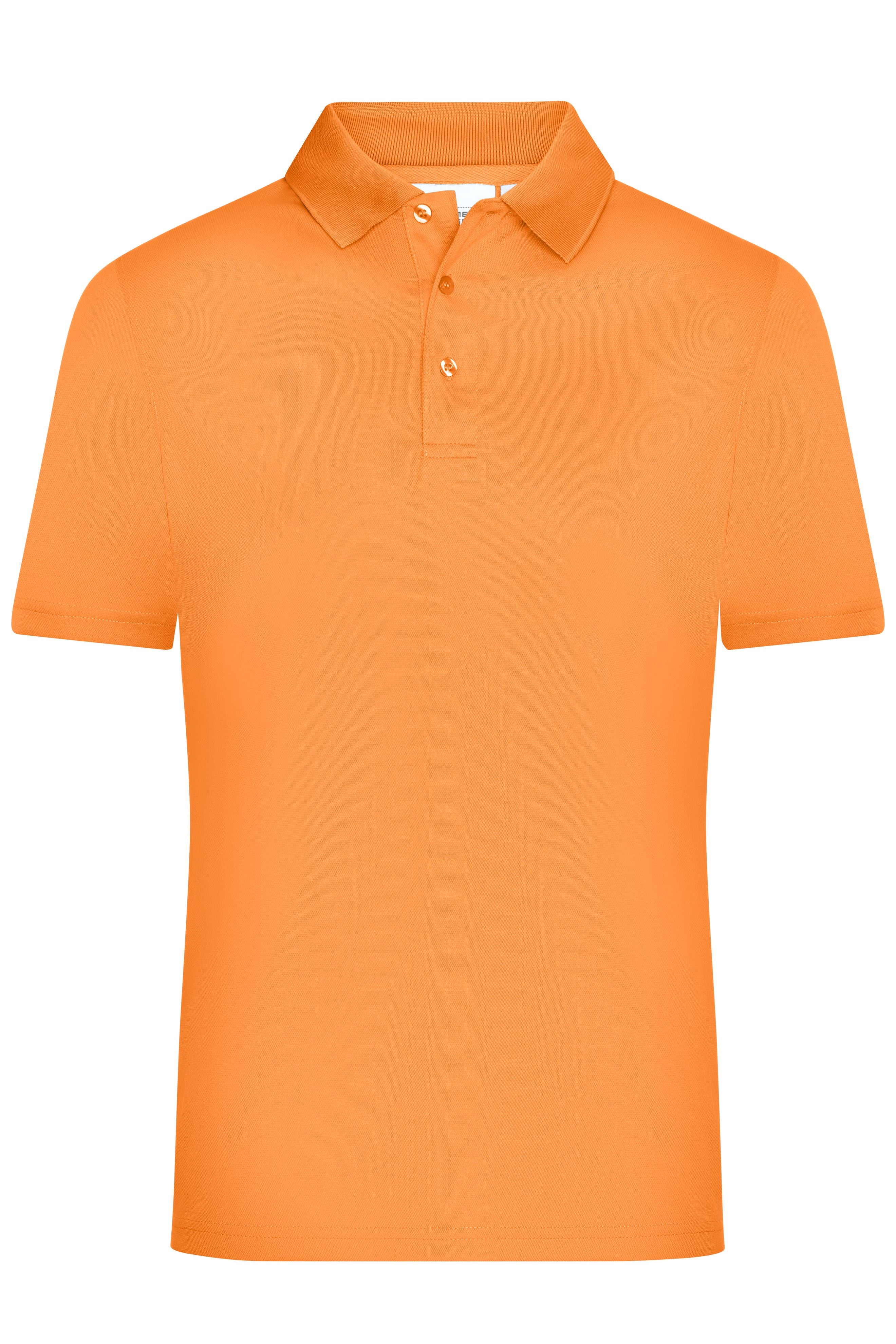 James & Nicholson Herren Aktivpolo orange