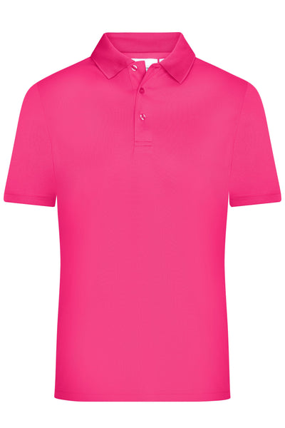 James & Nicholson Herren Aktivpolo pink