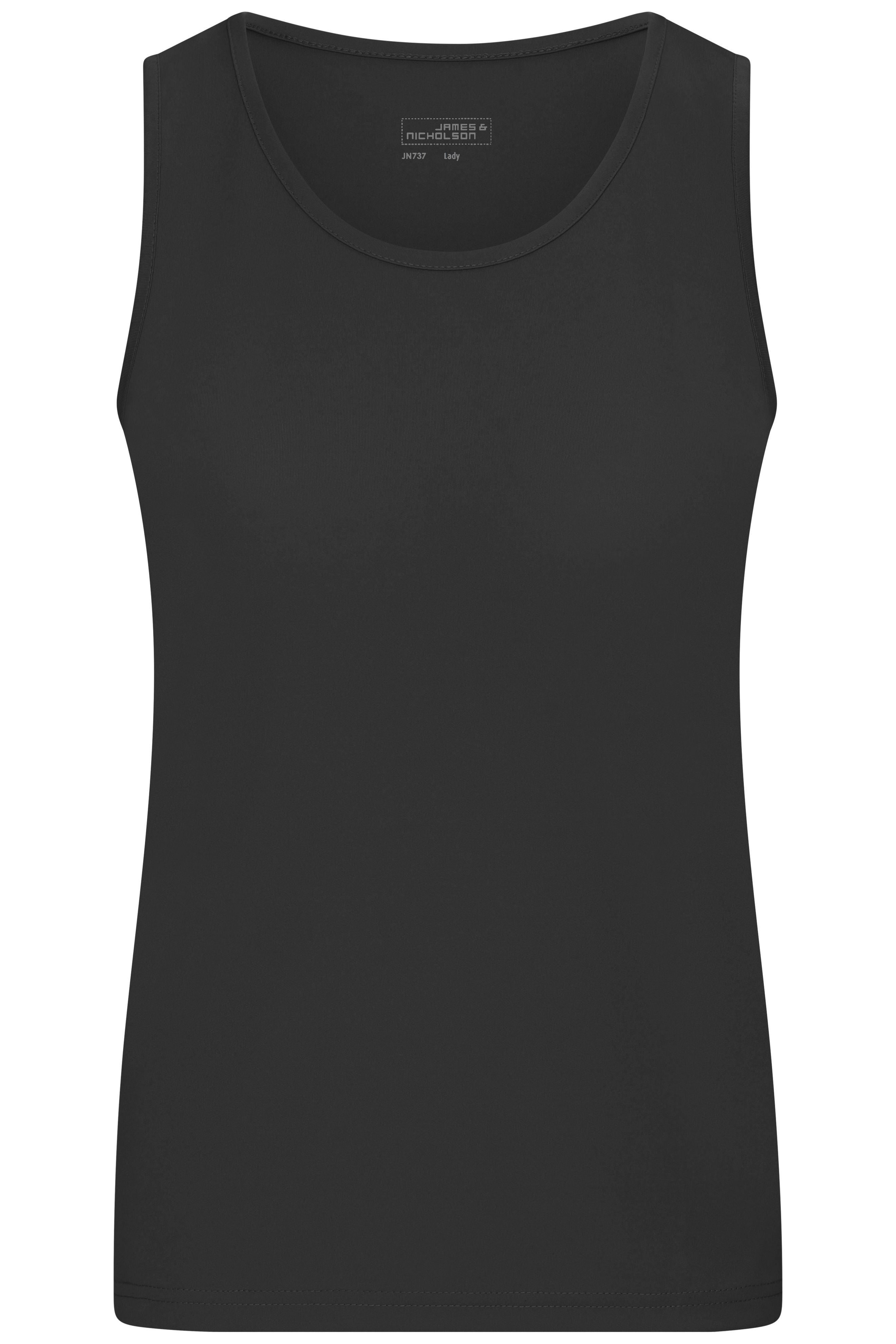 James & Nicholson Damen Funktionstop black