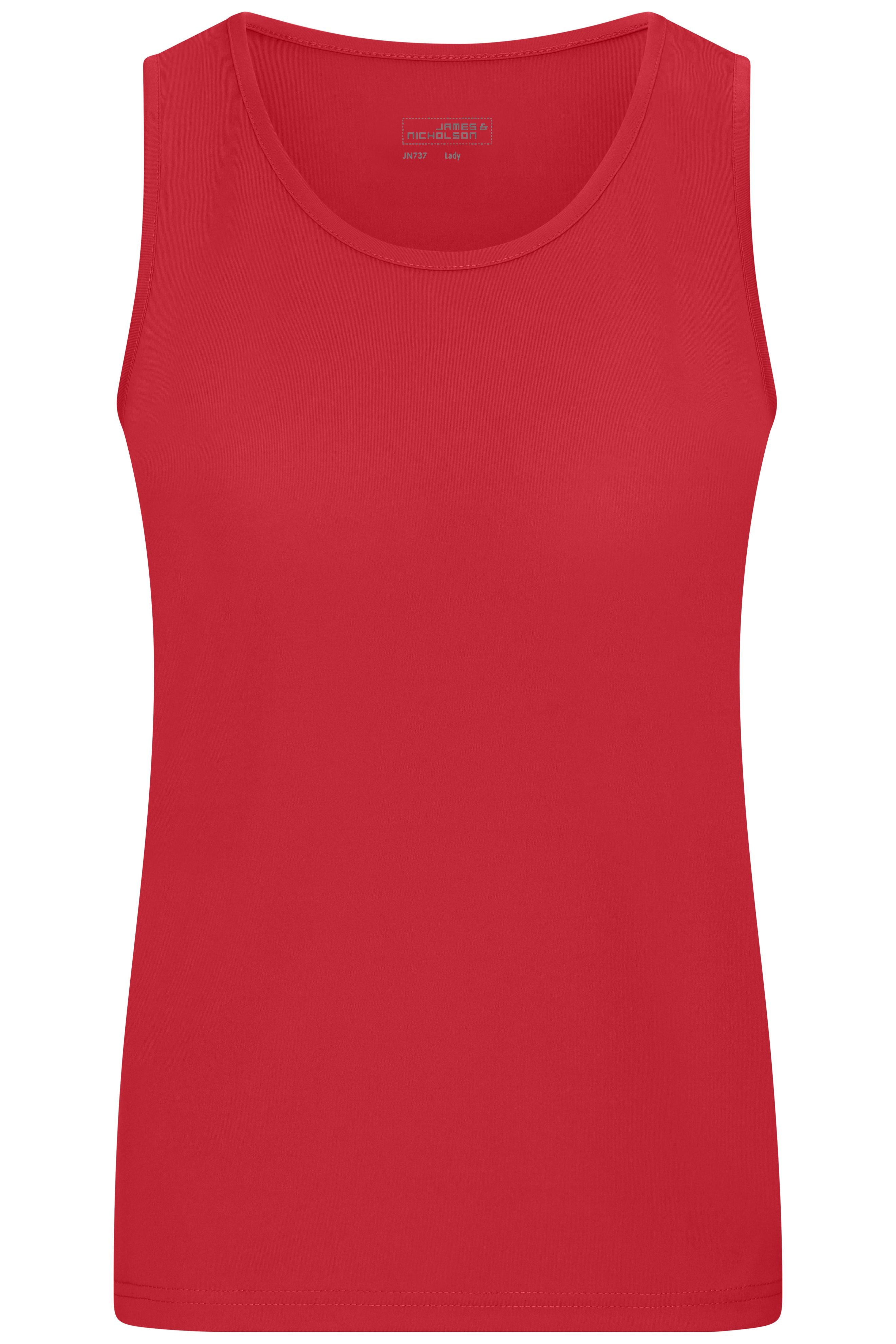 James & Nicholson Damen Funktionstop red