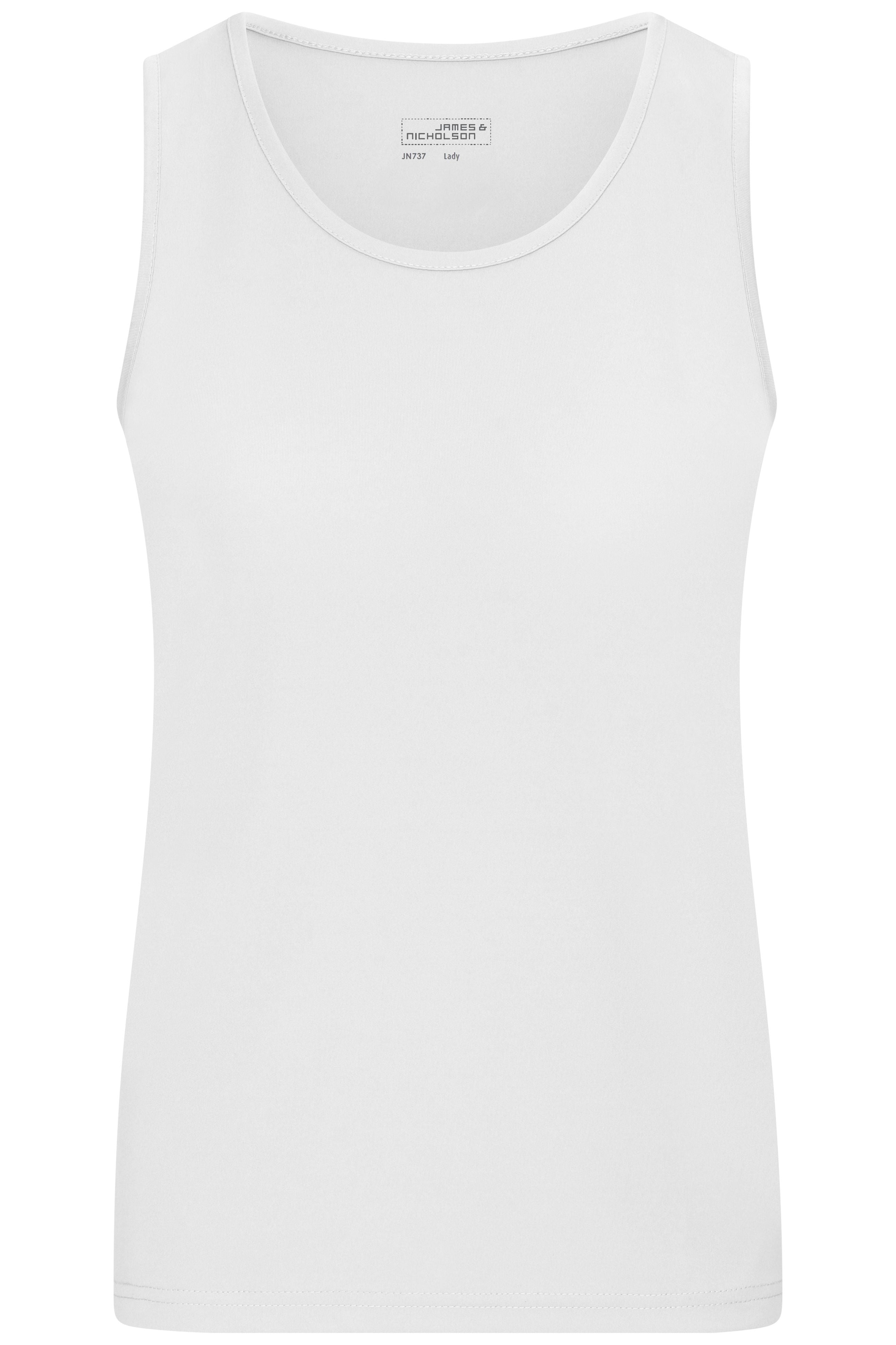 James & Nicholson Damen Funktionstop white