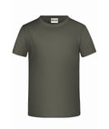 James & Nicholson Basic Jungen T-Shirt dark-grey