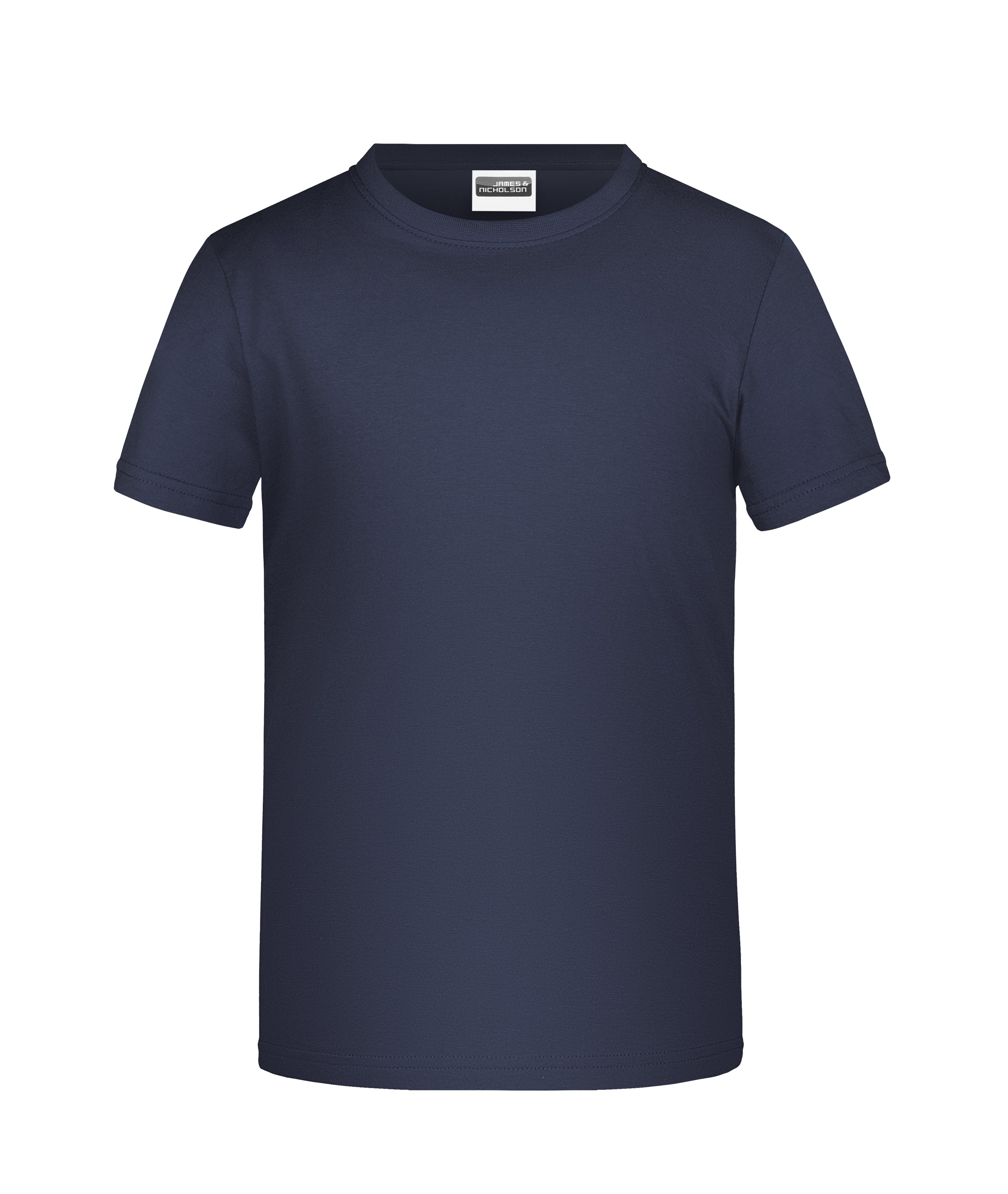 James & Nicholson Basic Jungen T-Shirt navy
