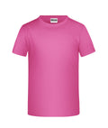 James & Nicholson Basic Jungen T-Shirt pink