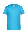James & Nicholson Basic Jungen T-Shirt turquoise