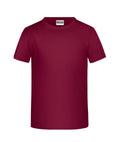 James & Nicholson Basic Jungen T-Shirt wine