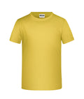 James & Nicholson Basic Jungen T-Shirt yellow