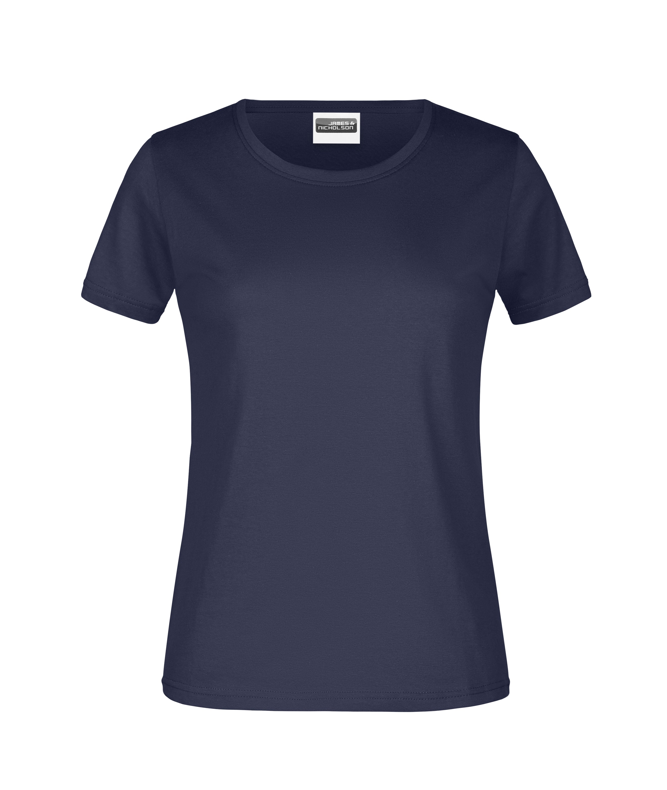 James & Nicholson Damen T-Shirt Basic navy