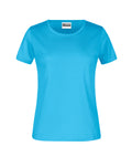 James & Nicholson Damen T-Shirt Basic turquoise