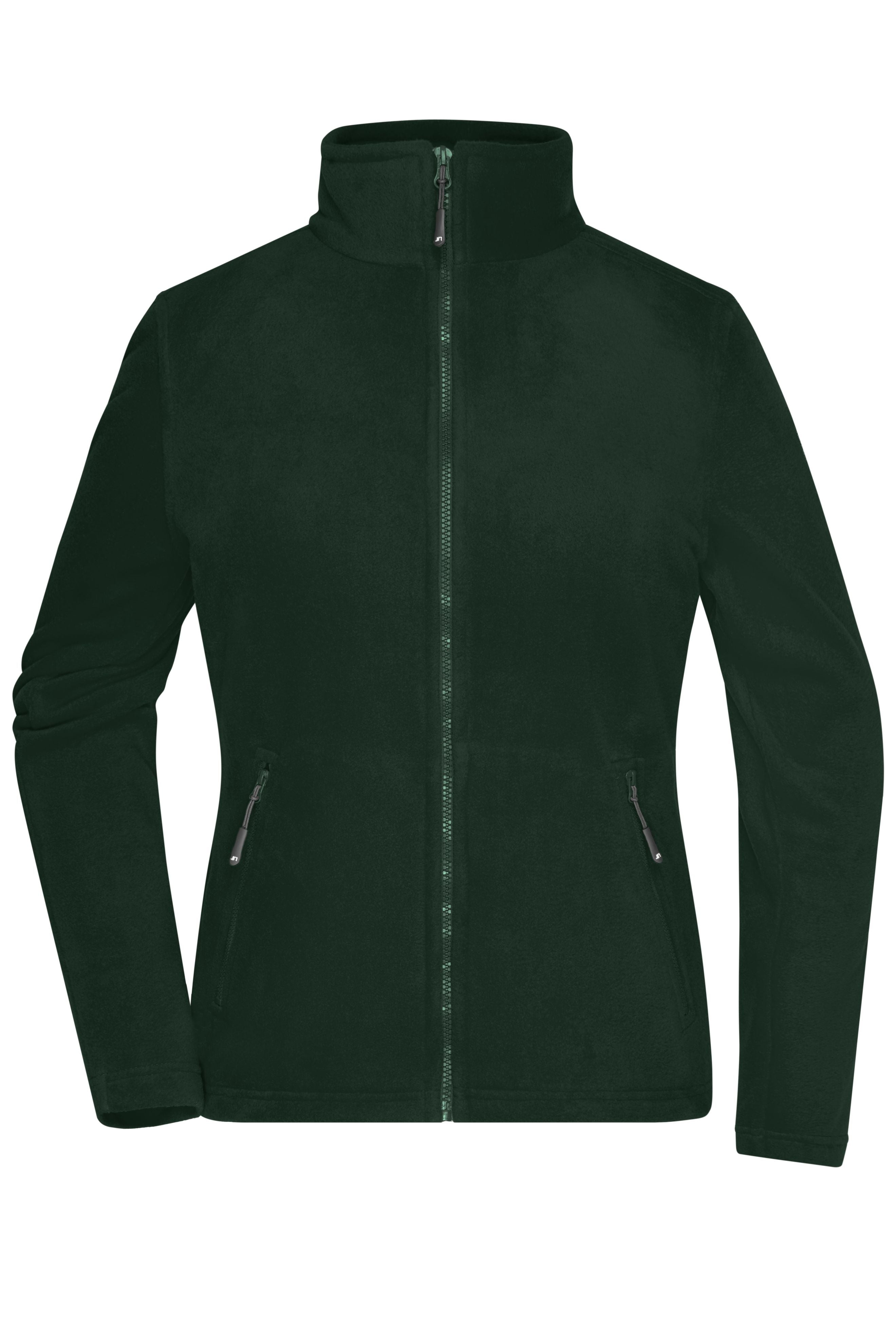 James & Nicholson Damen Microfleece Jacke dark-green
