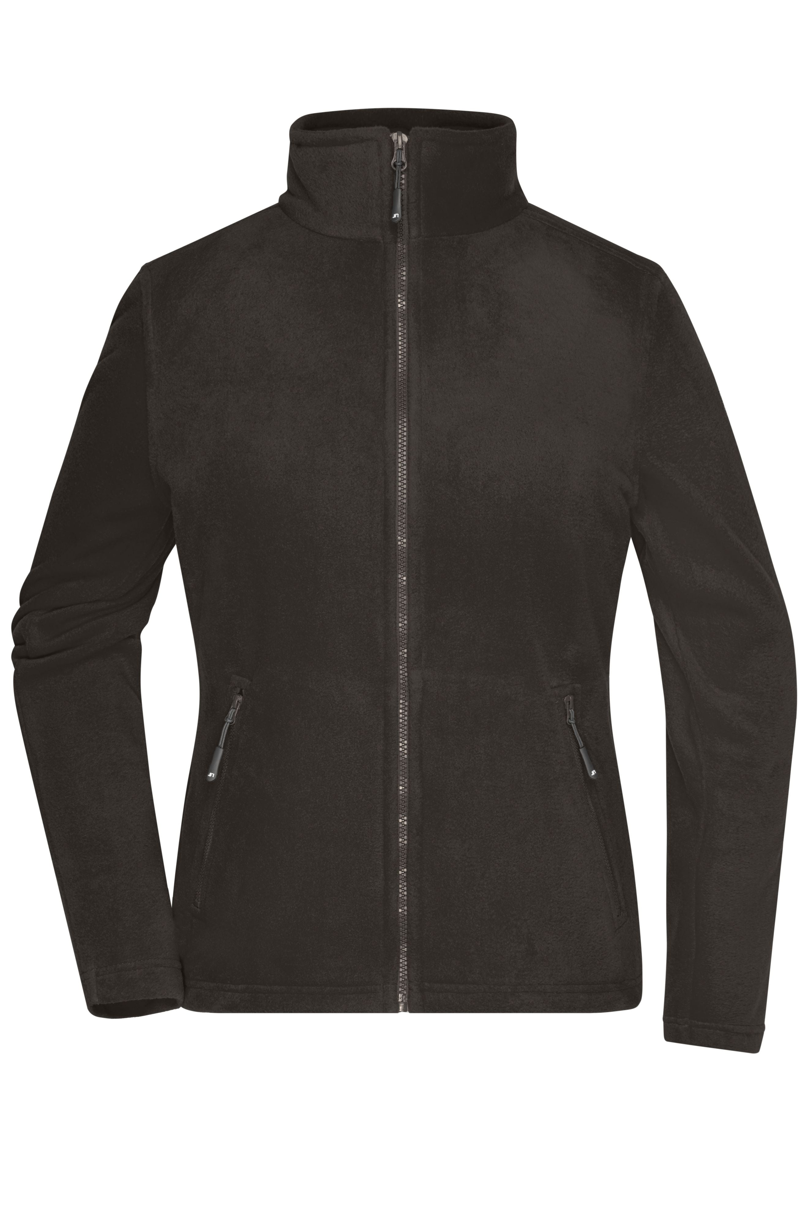 James & Nicholson Damen Microfleece Jacke dark-grey